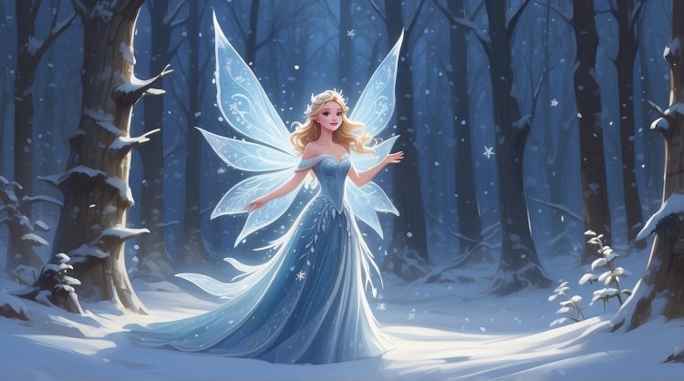 The Tale of the Fairy Who Could Create Snowflakes