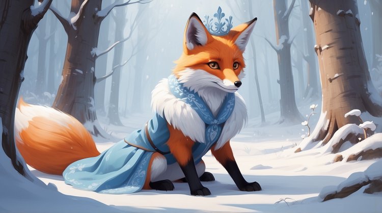 Snowgirl and the Fox – A Tale About Help and Gratitude