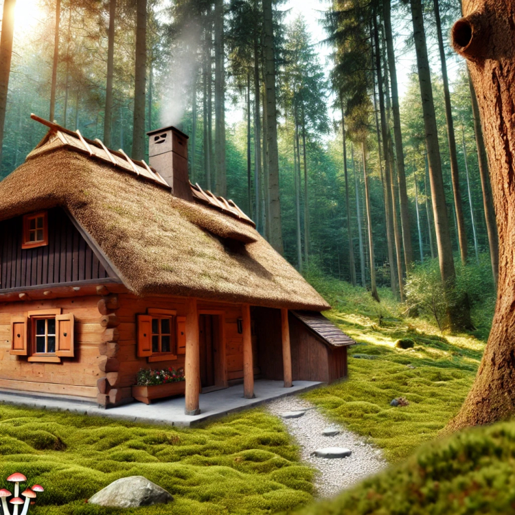 The Forest Cottage – A German Folk Tale about Kindness and Helping Animals