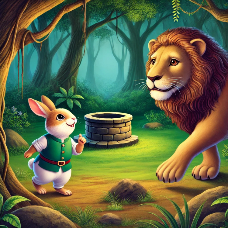 The Clever Rabbit and the Lion